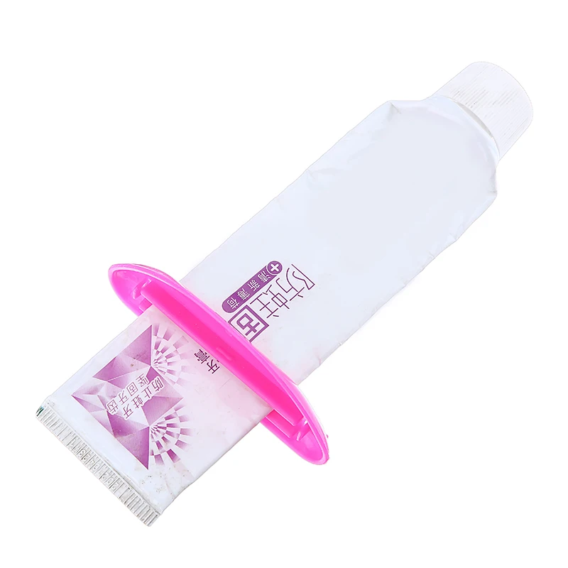 

6pcs Durable Plastic Tube Squeezer Toothpaste Dispenser Household Daily Necessities Holder Rolling Bathroom Extract
