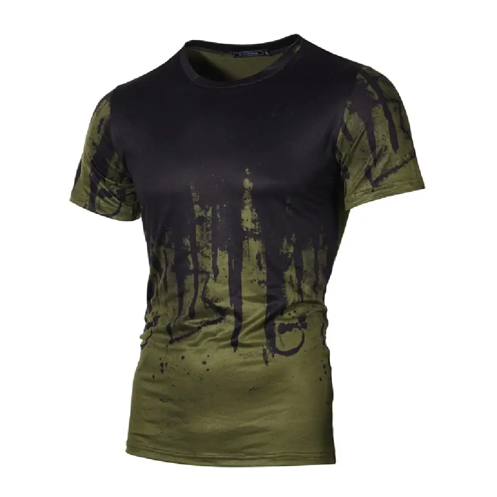 Мужская зимняя футболка с камуфляжным принтом Повседневный пуловер | одежда