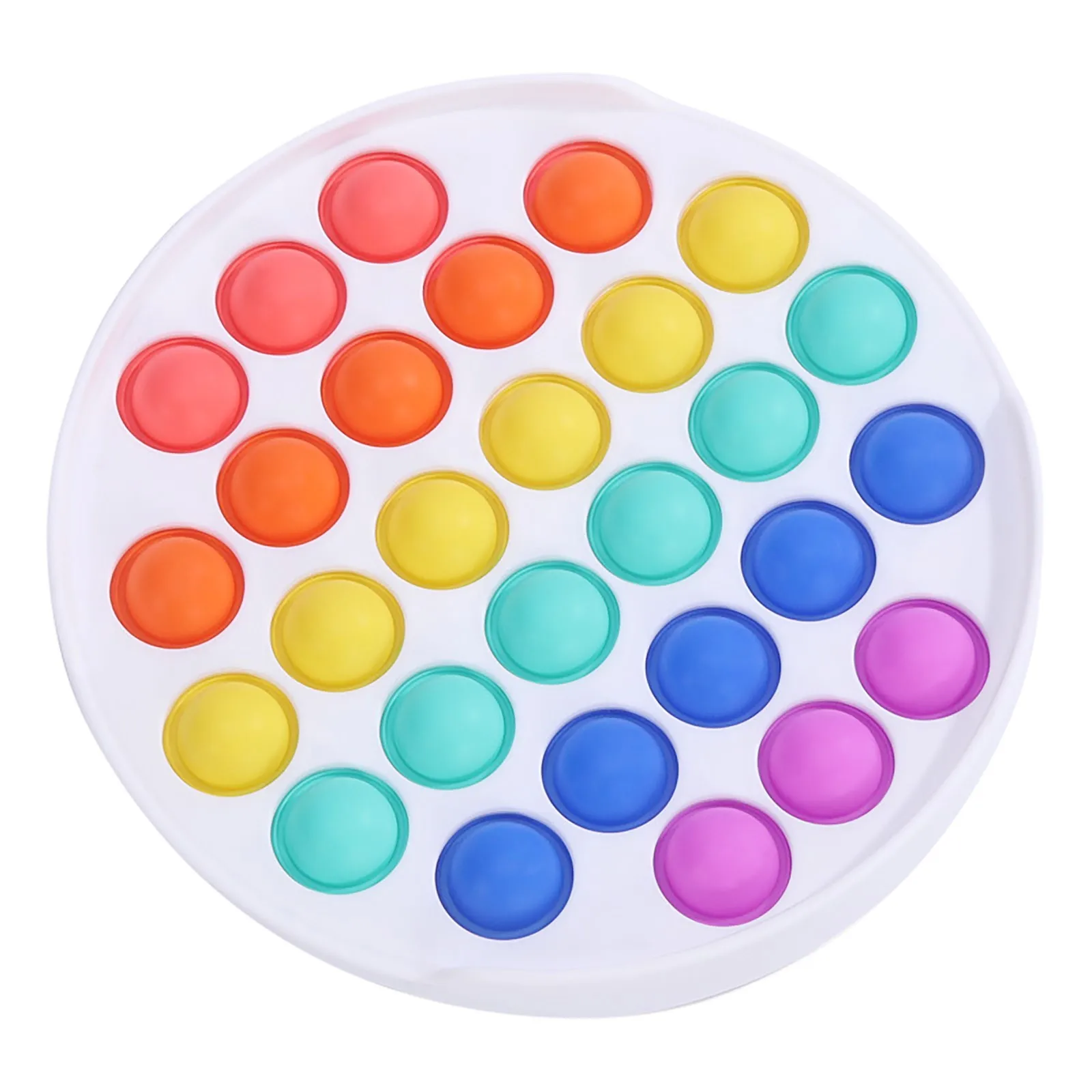 

Toys Silicone Autism Special Needs Relieve Toys 1PC Push Bubble Fidget Sensory Toy Autism Special Needs Stress Reliever New