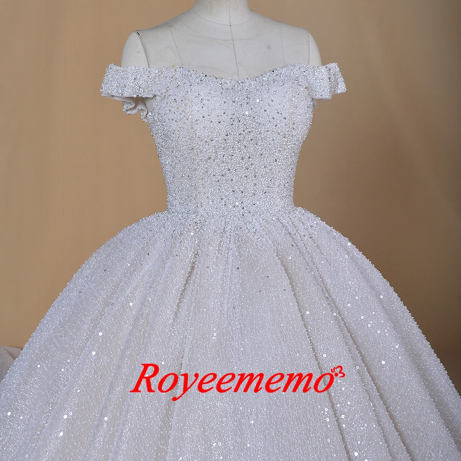 2020 новый дизайн роскошное свадебное платье с бусинами Дубай шикарное невесты