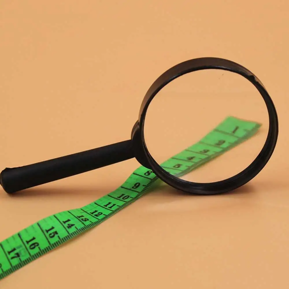 Портативное увеличительное стекло 5X Портативная Лупа ручка в стиле ретро лупа