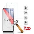 Iqoo-7 стекло 2 шт. Защитное стекло для vivo iqoo7 iqoo 7 2021 v2049a 6,62 ''смартфон экранных протекторов броня безопасности с пленочным покрытием