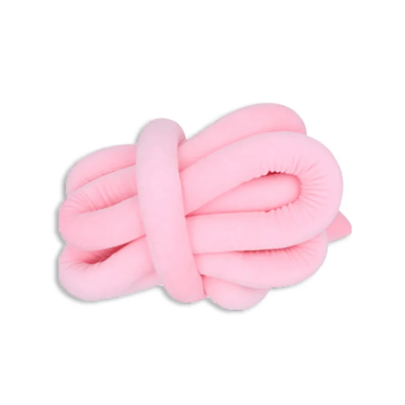

Single strand Baby Bumper Bed iswound with woven Braid Knot Pillow Cushion Bumper baby bedding set newborn Bumper bed