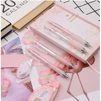 2pcslot mechanical pencil 0 5mm 2b refills low center of gravity automatic pencil drawing sketch office stationery supplies