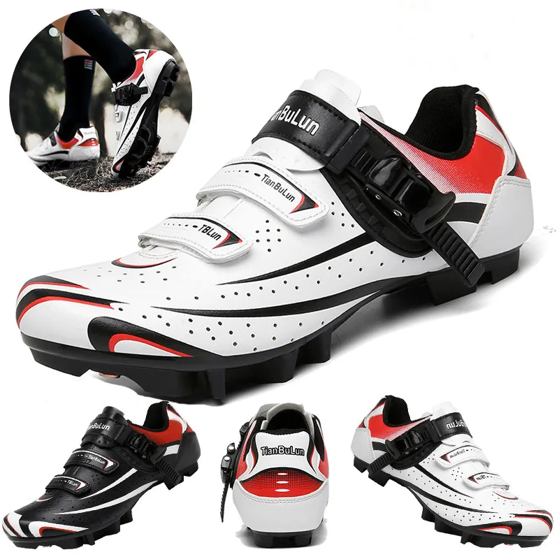 

2021 Cycling Shoes sapatilha ciclismo mtb Men Sneakers Women Mountain Bike Shoes Self-Locking Superstar Original Bicycle Shoes