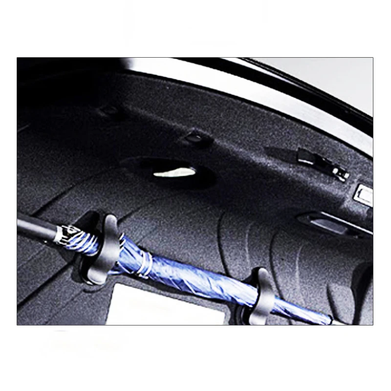 

2Pcs/Set Car Trunk Organizer For Umbrella Paraguas Mounting Bracket Holder Auto Clips Storage Hook Accessories Interior Coche