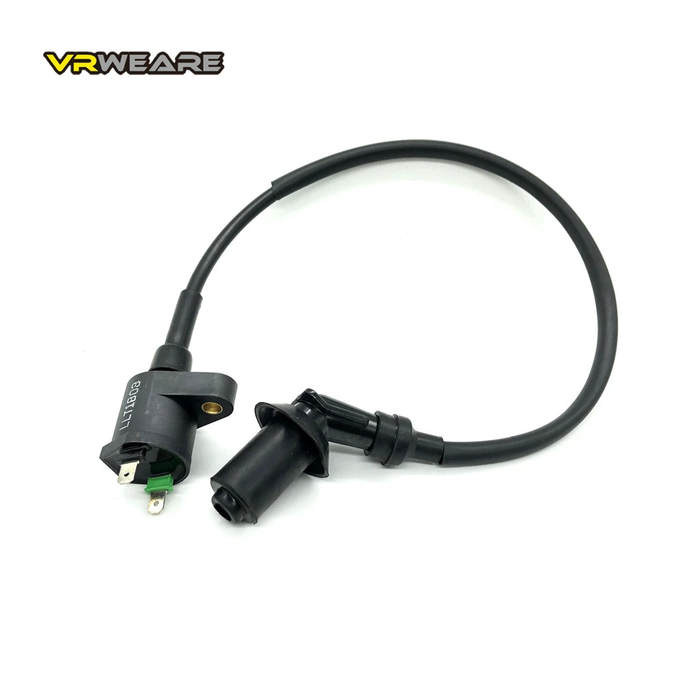 GY6 катушка зажигания мотоцикла мотоцикл катушка высокого давления для GY6-50 GY6 50CC 125CC 150CC двигателей Мопед Скутер ATV Quad Черный
