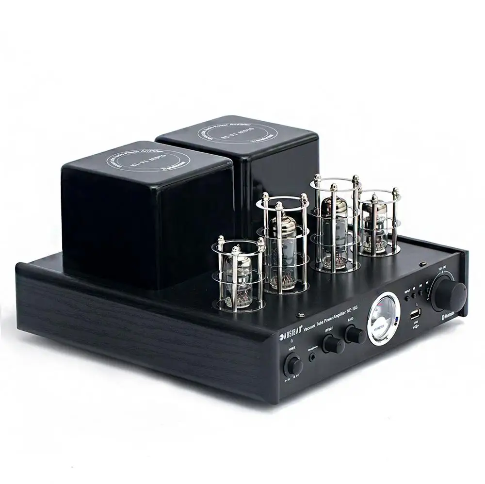 Новинка 2020 двухканальный HiFi трубный усилитель без потерь с USB Bluetooth 3 5 входа для