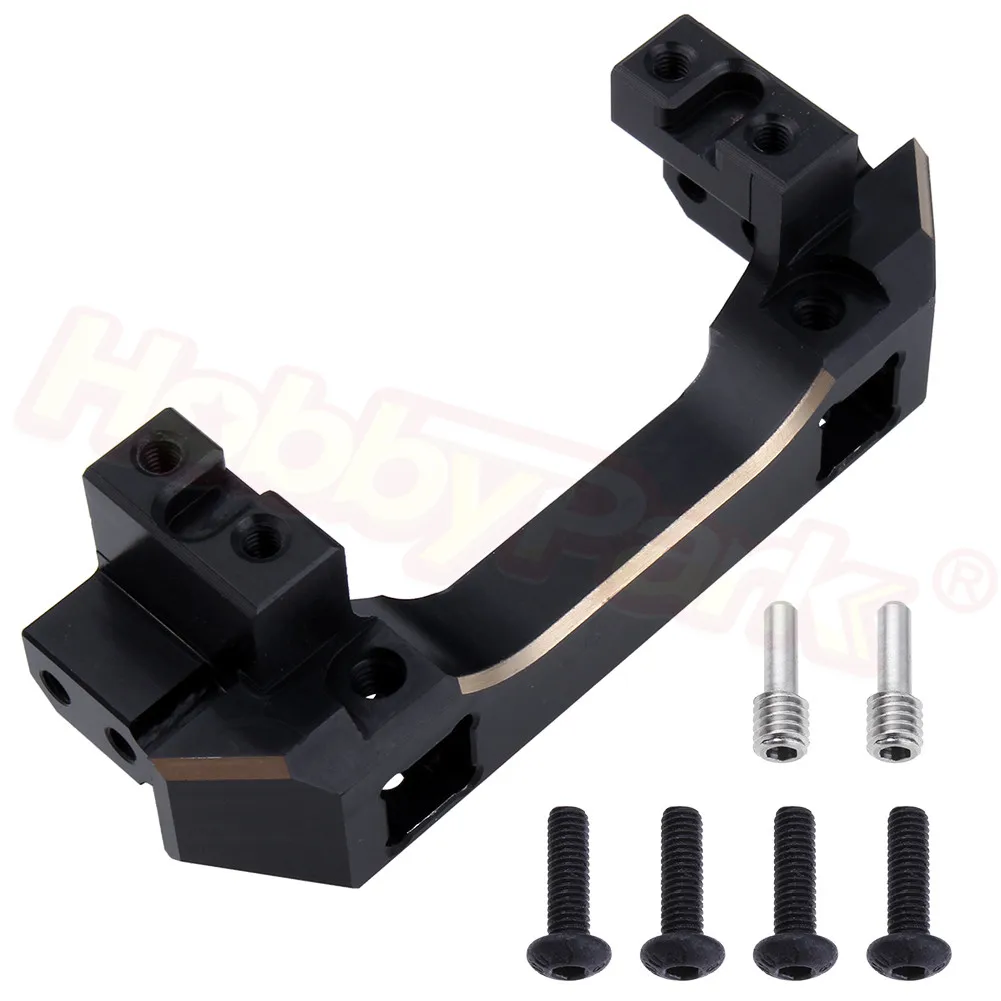 

90g/pc Heavy Duty Brass Front Bumper Servo Mount for Traxxas TRX-4 TRX4 1/10 RC Crawler Car Scale & Trail Truck Parts