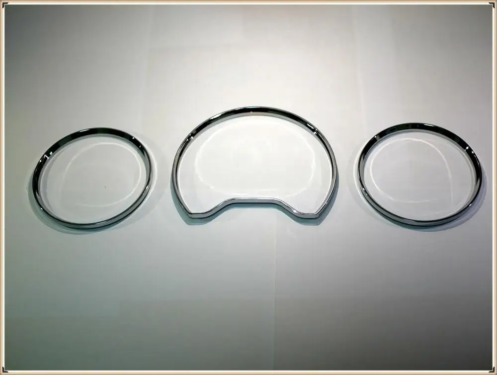 

Хромированные кольца циферблата датчика спидометра, накладка на рамку, хромированные кольца тахо для Mercedes Benz W210 1995-1999/W202 1997-2001