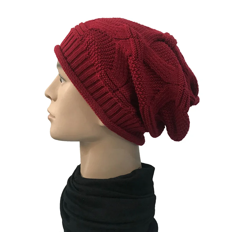 Twist Women Beanies Hat Solid Color Men Elastic Deep Casual Street Style Sweet Girls Autumn Winter Skull Cap Polyester Soft | Аксессуары