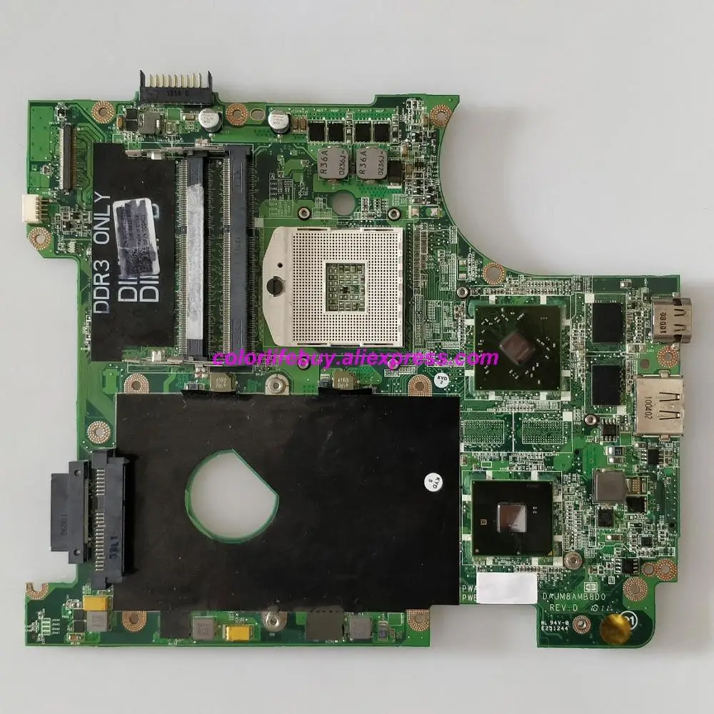 Genuine CN-0CG4C1 0CG4C1 CG4C1 DAUM8AMB8D0 w 216-0774007 GPU Laptop Motherboard Mainboard for Dell Inspiron N4010 Notebook PC