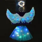 Юбка-пачка со светодиодсветильник в виде крыла ангела