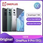 Смартфон OnePlus 9 Pro, телефон с глобальной прошивкой, процессор Snapdragon 888, 6,7 дюйма, 120 Гц, Fluid AMOLED NFC