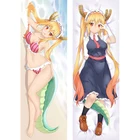 Новый дизайн, аниме подушка для тела Miss Kobayashi'S Dragon Maid Tohru