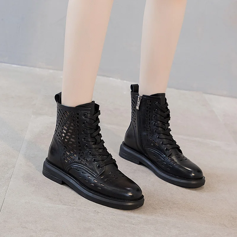 Новинка Женские сандалии с высоким берцем Летняя спортивная женская обувь из