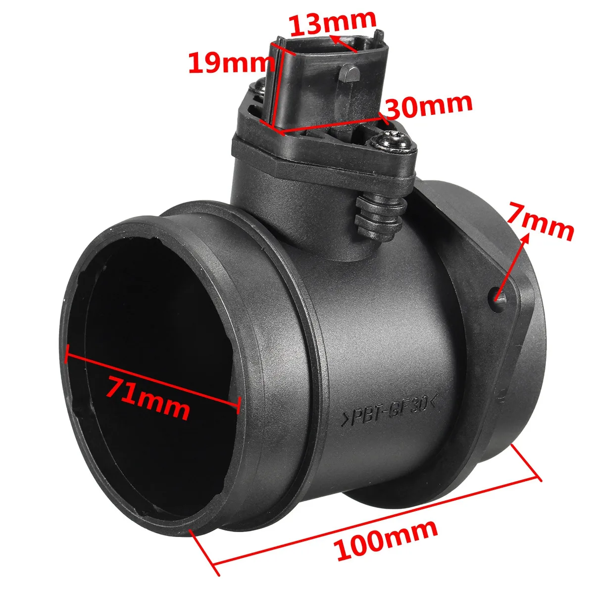 

New Mass Air Flow Sensor Fluid Meter For Volvo S80 V50 S40 C70 V70 XC Black Air Flow Meter Air Flow Sensor
