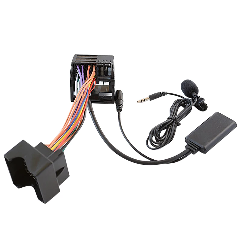 Car Bluetooth 5.0 Aux Cable Microphone Handsfree Mobile Phone Free Calling Adapter For- A2 A3 A4 TT |