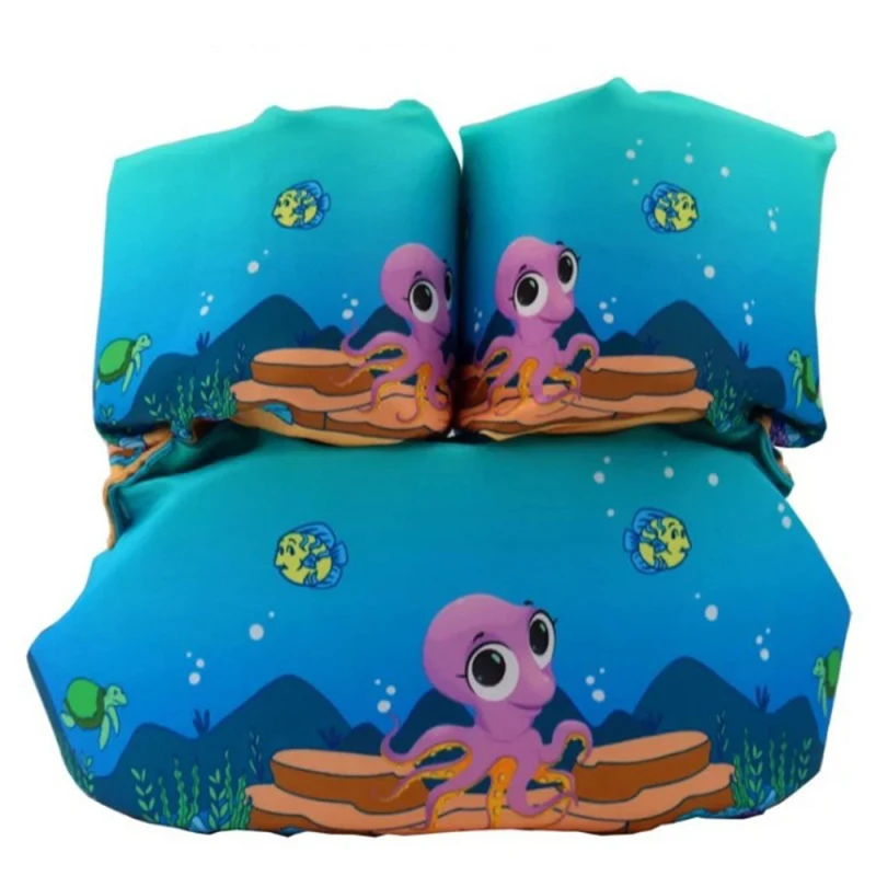 

Baby Float Cartoon Arm Sleeve Life Jacket Swimsuit Foam Safety Swimming Training Floating Pool Float Swimming Ring Dropshipping