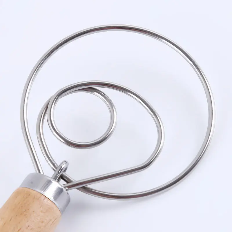 Деревянная ручка катушка для муки мешалка кухонный инструмент выпечки