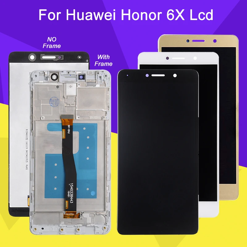 1 шт. Catteny продвижение для Huawei Honor 6X дисплей с сенсорным экраном дигитайзер сборка