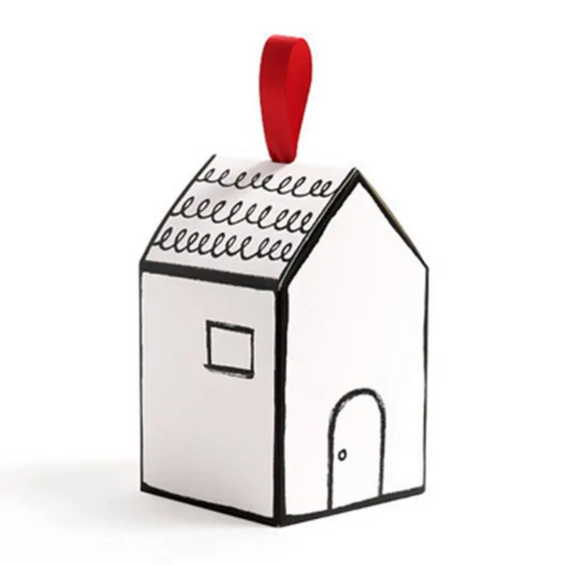 gift boxes favor cookie box party house shape 30pcs/lot | Дом и сад
