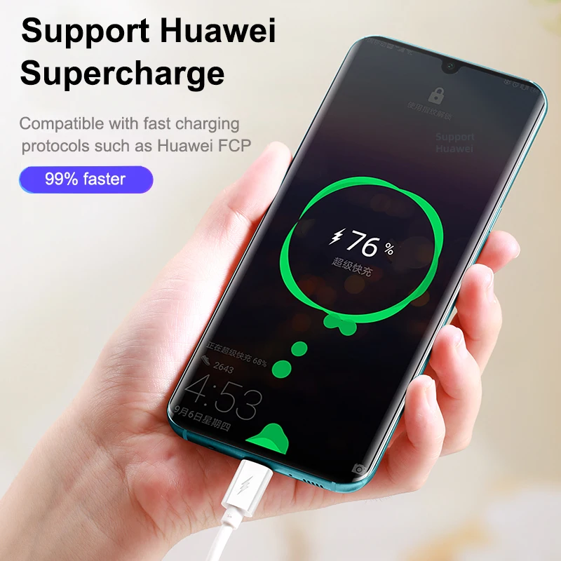 

5A Quick charging USB cable for Samsung S8 S9 S10 Huawei Xiaomi notebook 40w usb type-c data cable phone charger cable