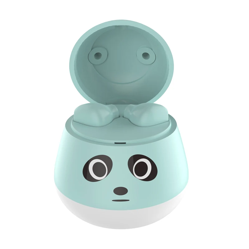 Panda headphone Симпатичные домашние наушники Bluetooth наушники 5,0 Bluetooth гарнитура Беспроводные наушники-вкладыши с зарядным устройством для iPhone Xiaomi - Цвет: Panda headphone