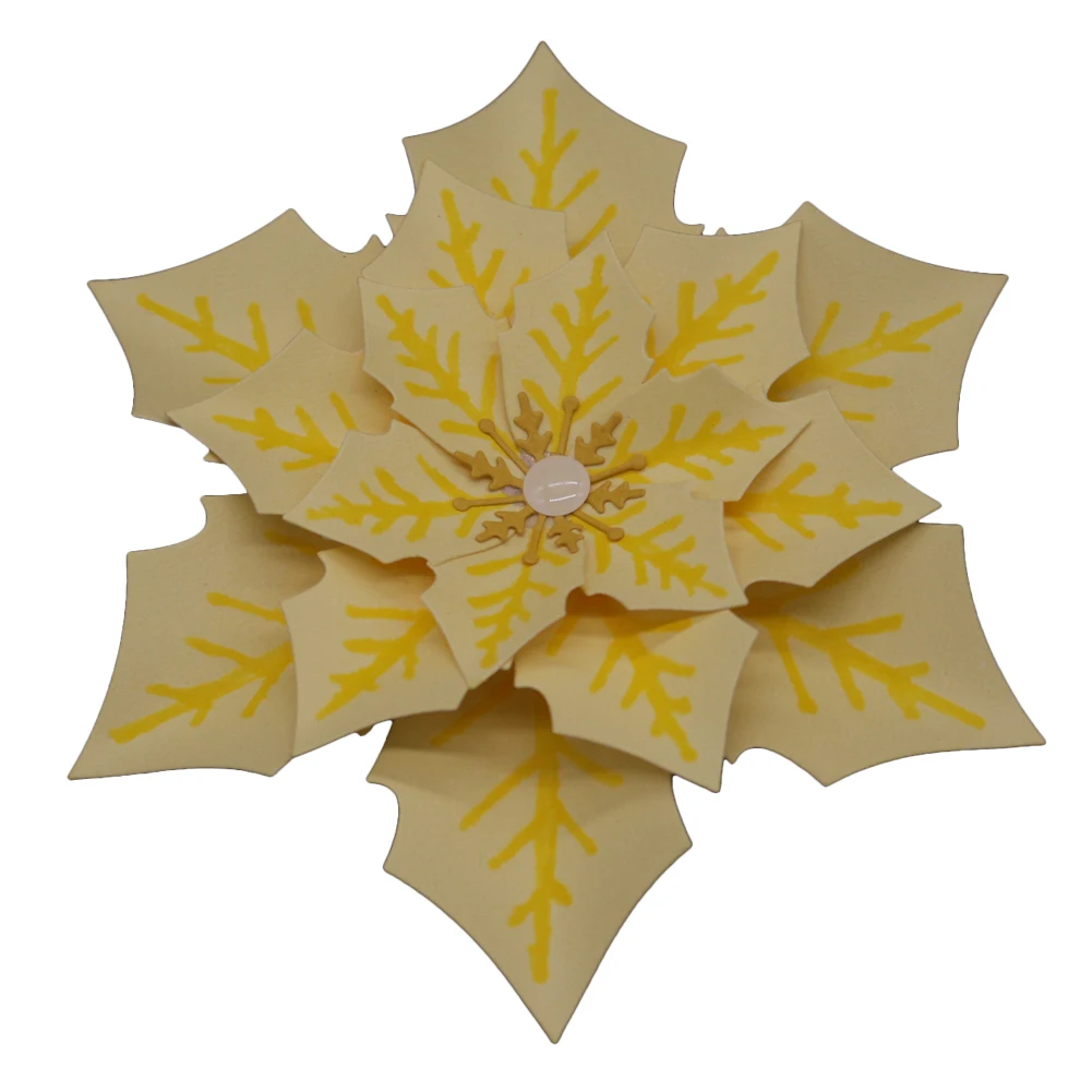 3D цветок металлические режущие штампы трафареты DIY бумажные карточки для