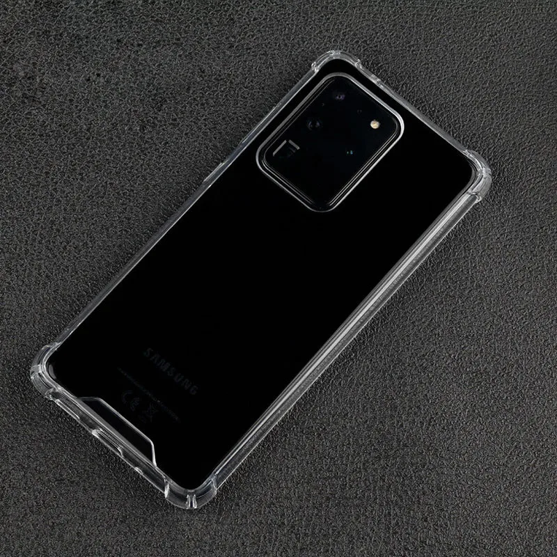 Противоударные мягкие чехлы с подушкой безопасности для Samsung Galaxy S10 S9 S8 S7 Plus lite S10e