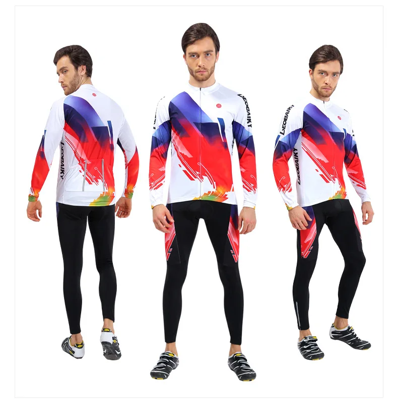 Горячая зима термальный флис MTB Pro Team Велоспорт Джерси Набор с длинным рукавом горный велосипед одежда дорожный велосипед одежда для женщин и мужчин