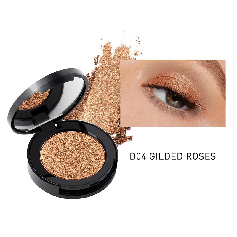 Палетка теней для век с запеченной пудрой 16 цветов матовый Блестящий водостойкий