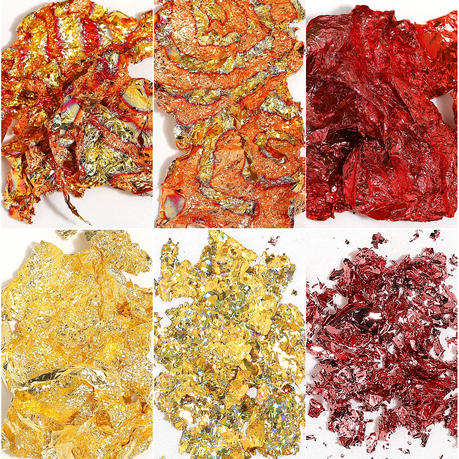 12 шт. алюминиевая фольга для ногтей | Красота и здоровье