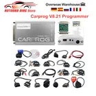 Автомобильный программатор CARPROG V8.21, онлайн, Полные Адаптеры, программатор Prog 8,21 с бесплатным генератором ключей для подушки безопасностирадиоприборной панелиIMMOECU, инструмент для ремонта автомобиля