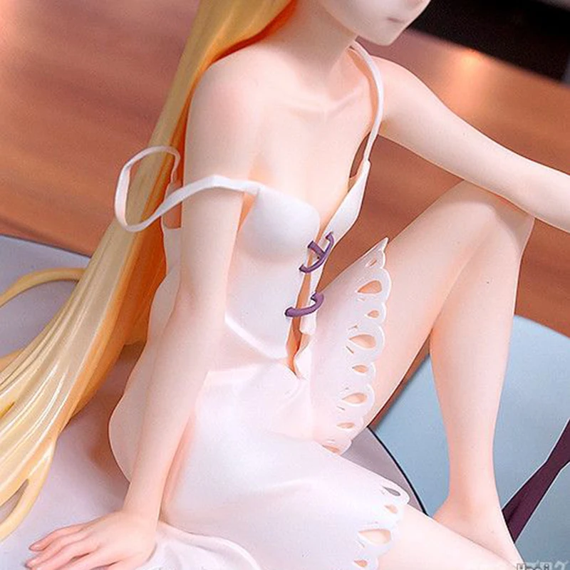 

19cm Kizumonogatari Oshino Shinobu Anime Action Figure 12 Year Old Ver. 1/8 Story Series PVC Collection Model Dolls Toy for Gift