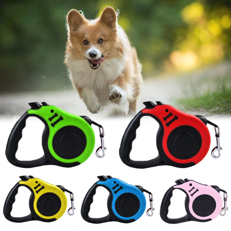 

Retractable Dog Leash 3M/5M Automatic Flexible Dog Puppy Cat Traction Rope Belt Dog Leash for Small Medium Dogs Pet Supplies