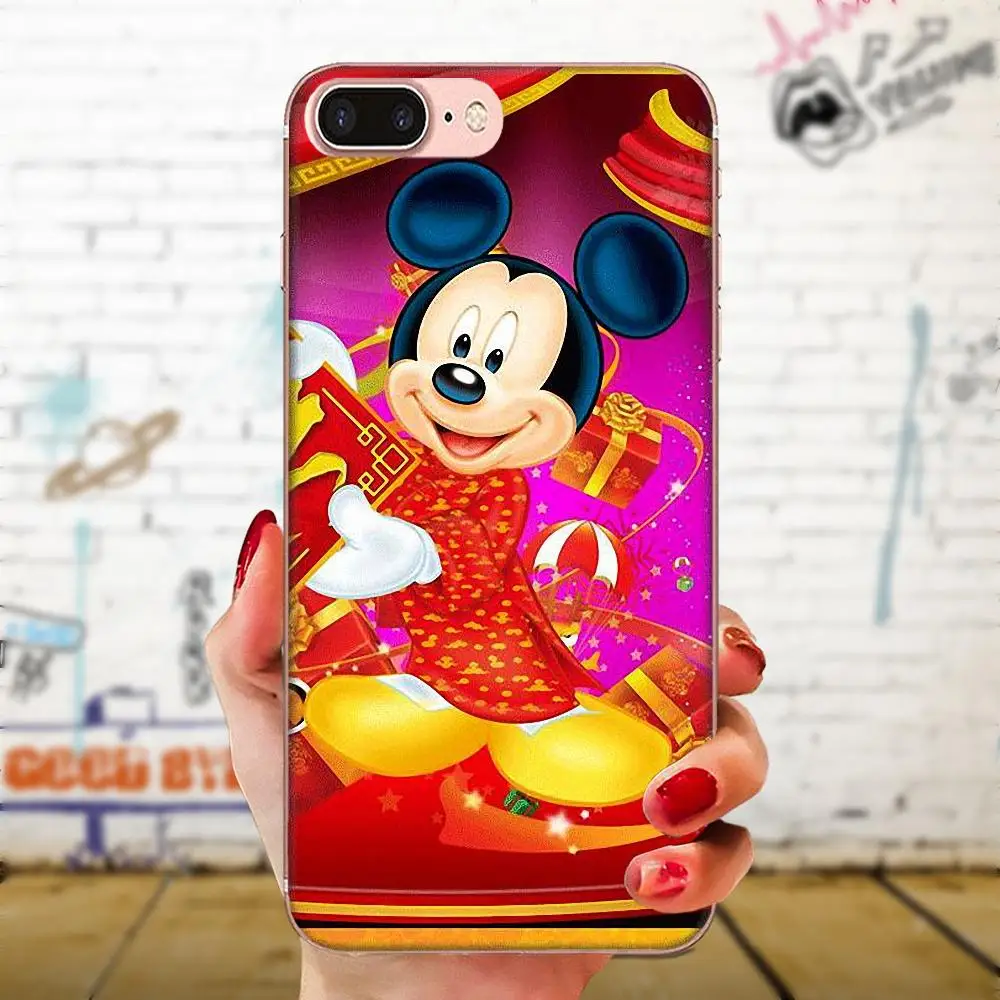 as picture Мышь год для Galaxy Alpha Note 10 Pro A10 A20 A20E A30 A40 A50 A60 A70 A80 A90 M10 M20 M30 M40 ТПУ чехол для телефона с принтом" - Цвет: as picture