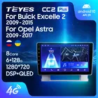 TEYES CC2L и CC2 Plus Штатная магнитола For Бьюик For Опель Астра J For Buick Excelle 2 2009 - 2015 For Opel Astra J 2009 - 2017 Android 2DIN автомагнитола 2 DIN DVD GPS мультимедиа автомобиля головное устройство