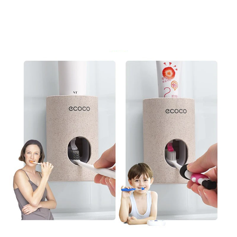 Автоматический Дозатор зубной пасты пыленепроницаемый держатель для ванной