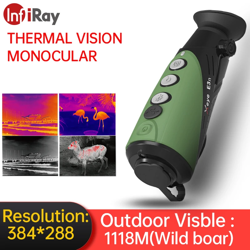 Камера ночного видения InfiRay для охоты уличный ручной детектор наблюдения