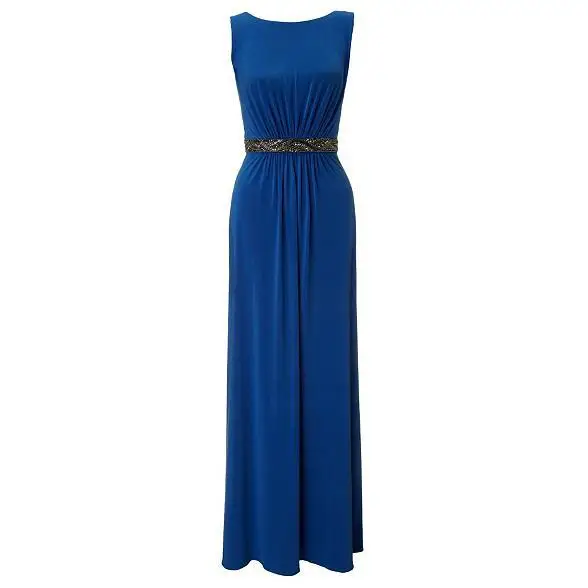 

vestidos de festa longo Formal dresses party gown robe de soiree blue long evening elegant dress 2019 new fashion free shipping