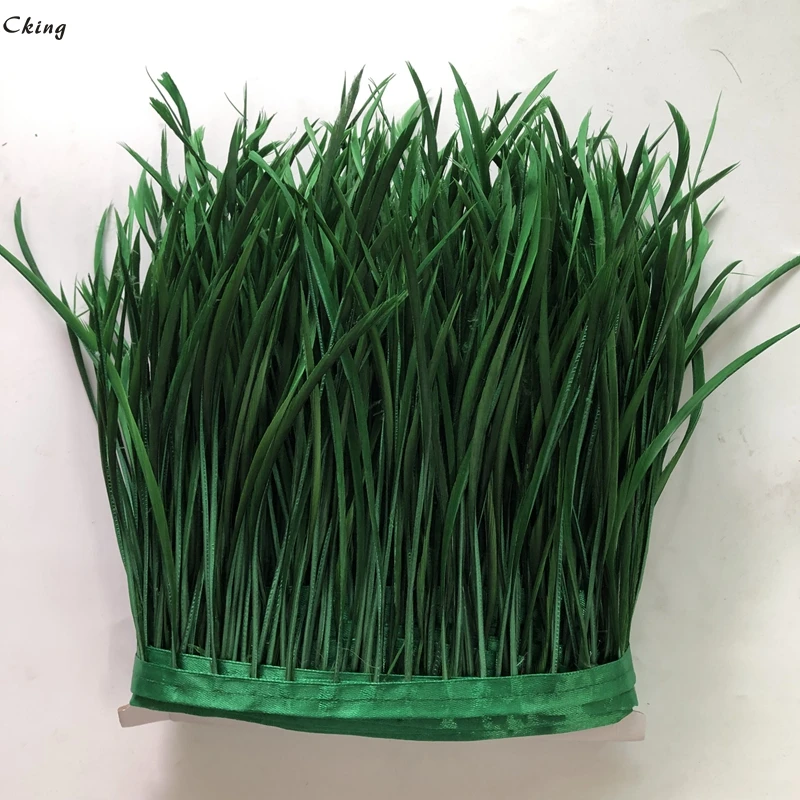 10 ярдов/партия крашеные гусиные перья 15 20 см|Перо| |