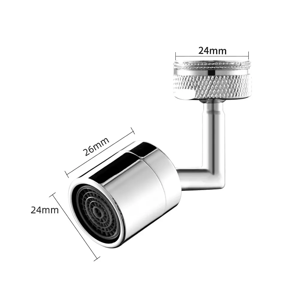 

Universal 720 Degree Faucet Head Tap Aerator 720D Rotation Splashproof Swivel Water Saving Faucet For Bathroom Embout Robinet c1