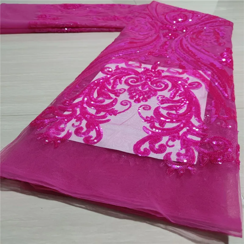 Африканская кружевная ткань с блестками нигерийские французские кружевные