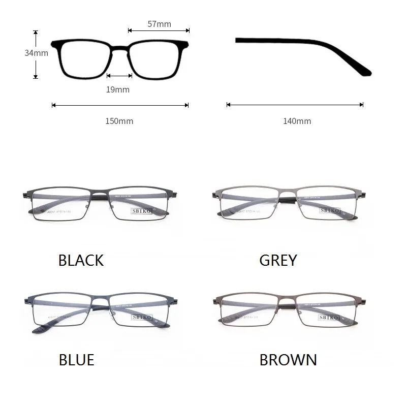 Zerosun большие очки оправа для мужчин 150 мм широкое лицо ультра светильник