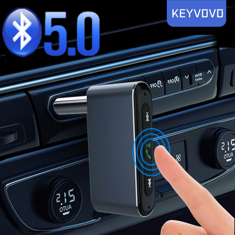 Беспроводной приемник Bluetooth 5 0 адаптер передатчика разъем 3 мм для автомобильной