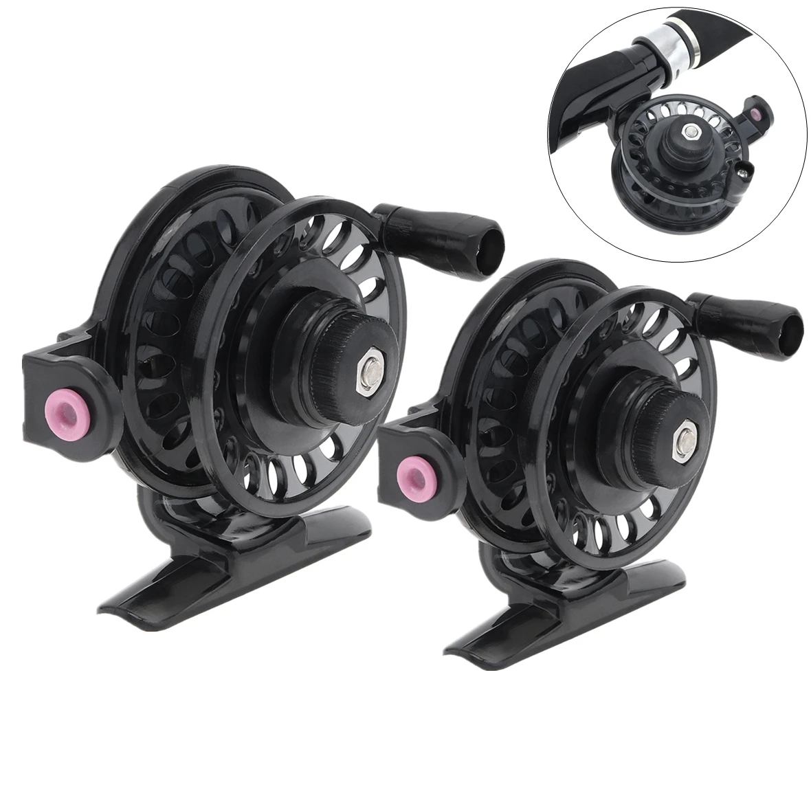 Сверхлегкая Рыболовная катушка 50 мм 60 из АБС-пластика для формирования нахлыстом