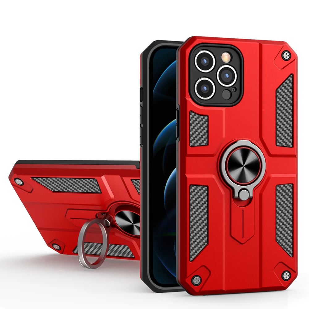 

For Samsung Galaxy J2 Core Grand Prime G530 J7 2015 J700 J7 Prime A50 A51 A52 A71 A72 A82 Ring Holder Hybrid Armor Case Cover