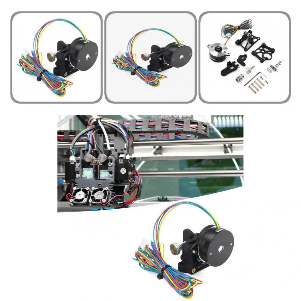 

Mini Extruder Replacement 3D Printing Extruder Metal Easy to Assembly Premium Dedicated High-quality Extruder