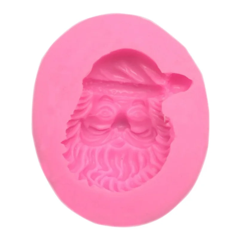 Рождественская силиконовая форма для мастики в виде Санта Клауса инструменты